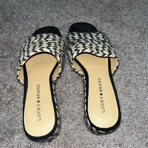 Lucky Brand Woven Platform Sandal